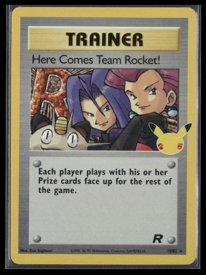 Here Comes Team Rocket! #15/82 Celebrations: Classic Collection NM