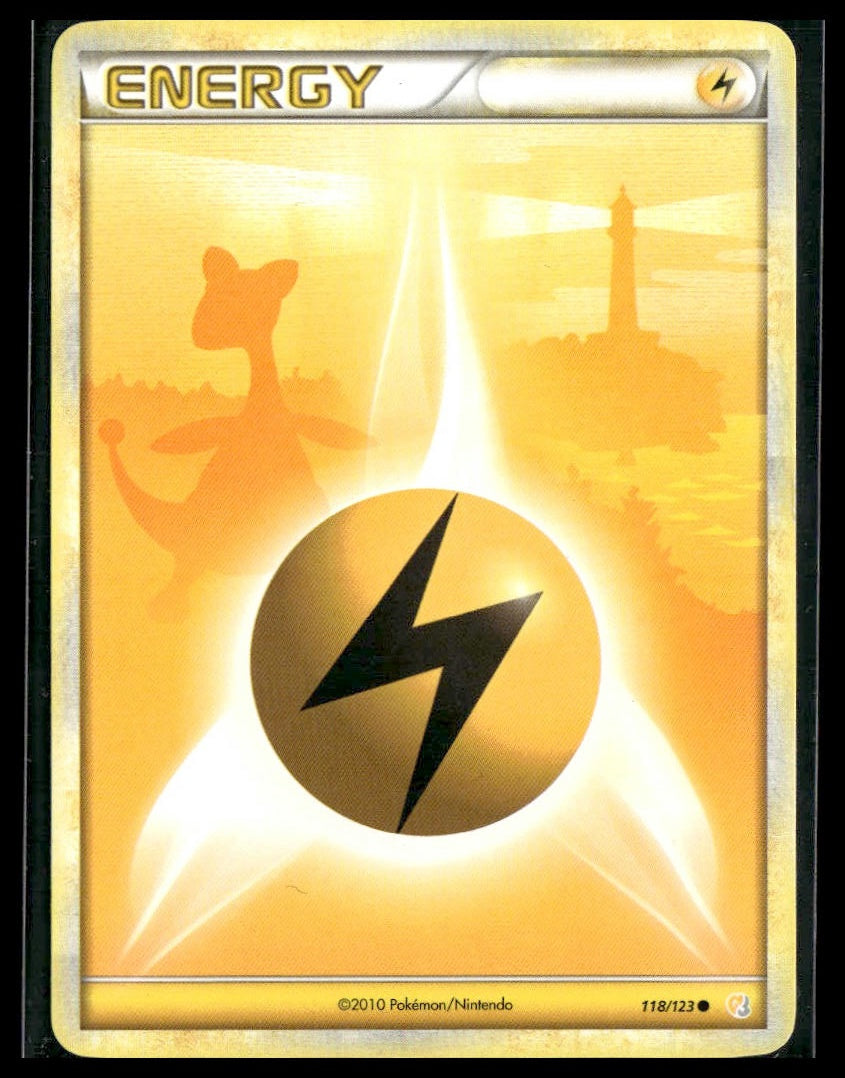 Lightning Energy #118/123 HeartGold SoulSilver LP