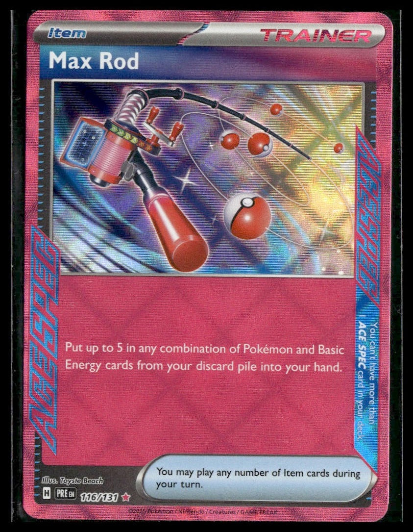 Max Rod #116/131 Prismatic Evolutions NM
