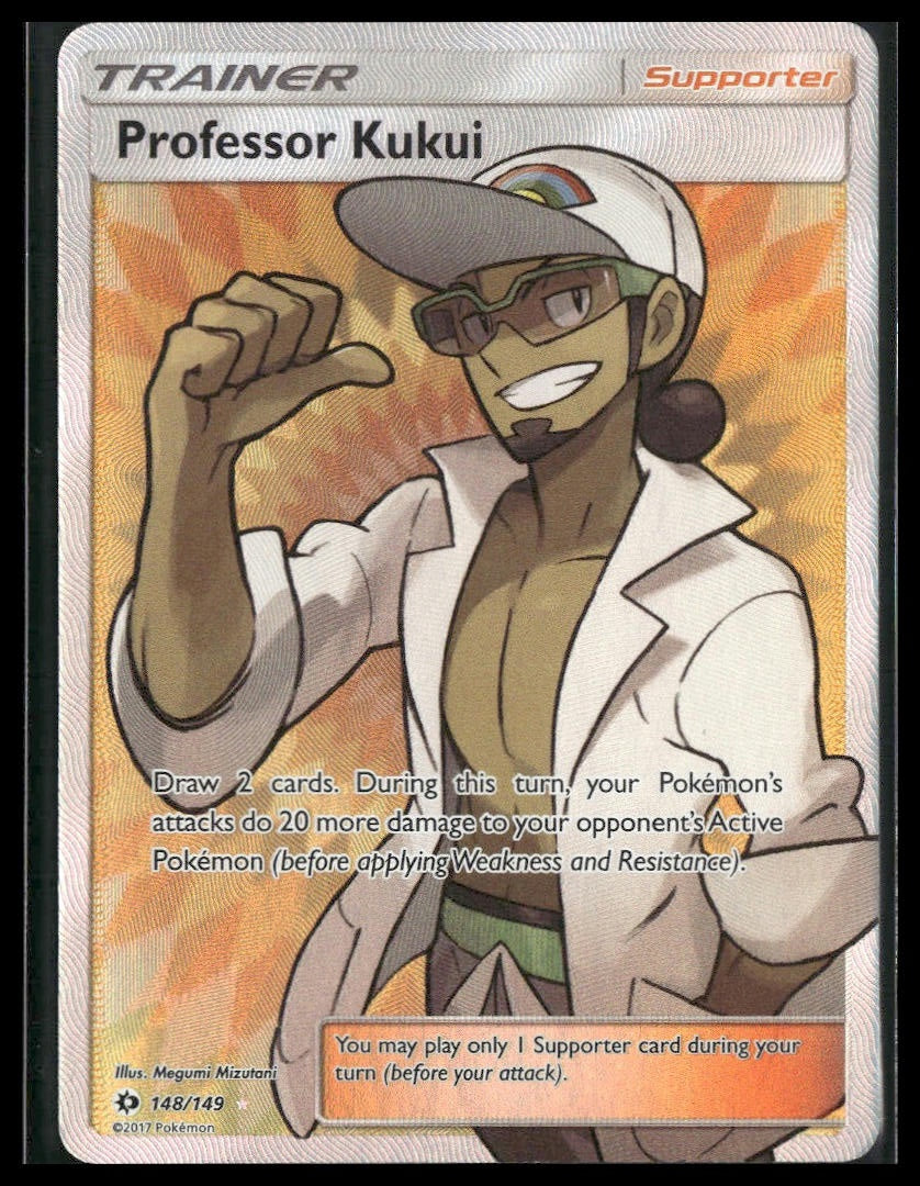 Professor Kukui (Full Art) #148/149 SM Base Set VLP