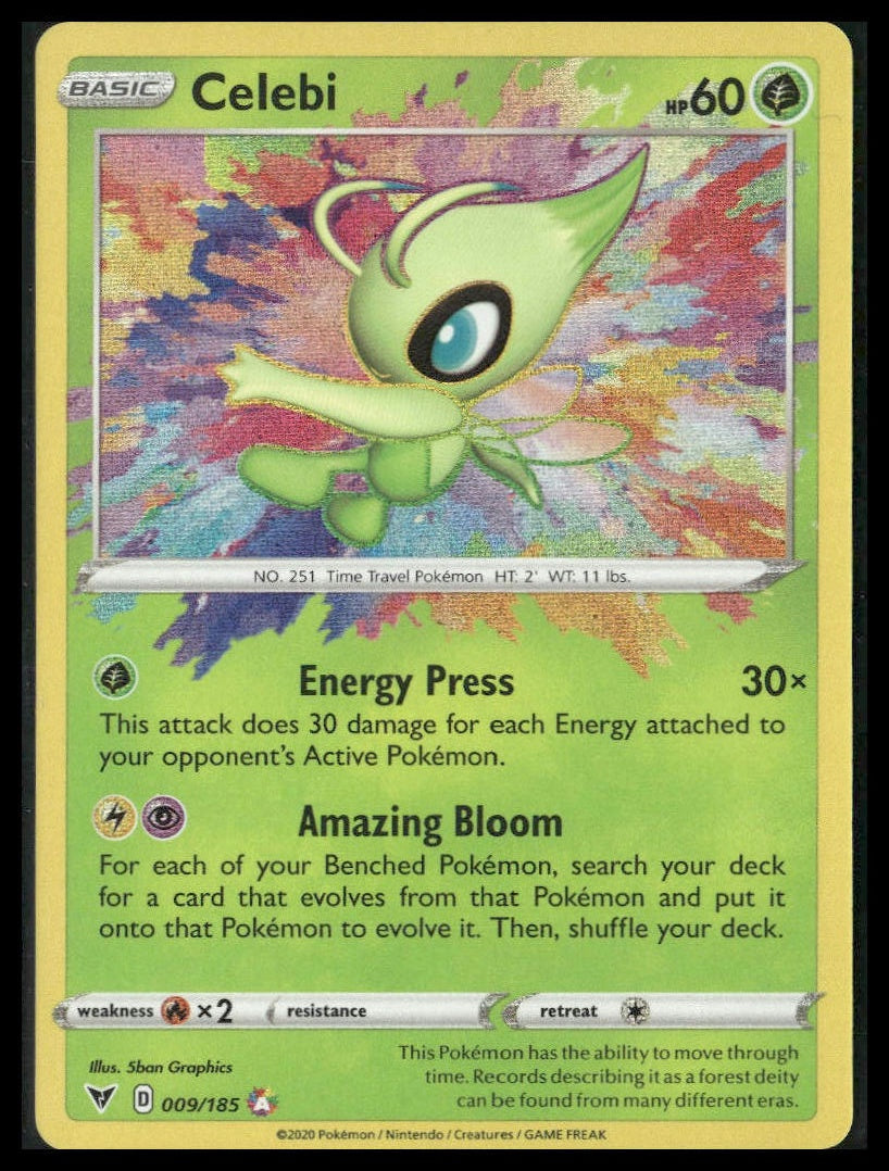 Celebi #009/185 Vivid Voltage NM