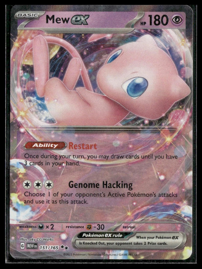 Mew ex #151/165 Scarlet & Violet 151 NM