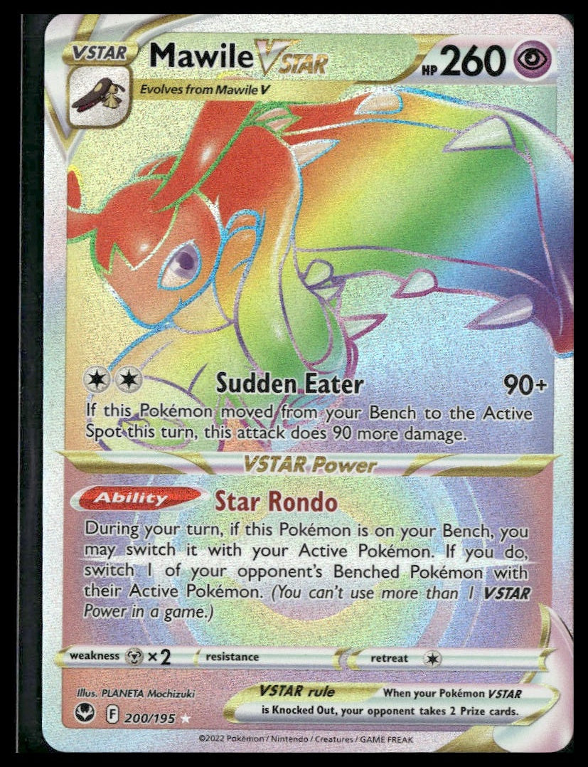 Mawile VSTAR (Secret) #200/195 Silver Tempest NM