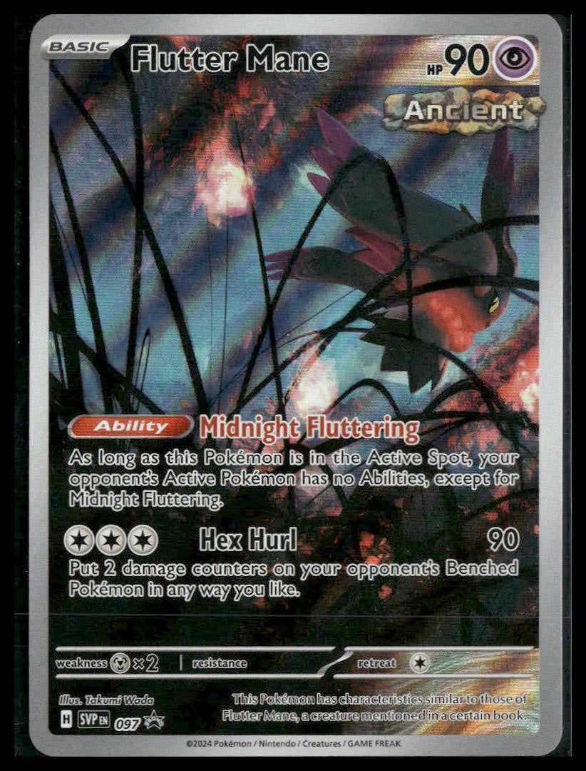 Flutter Mane #097 Temporal Forces ETB Promo NM