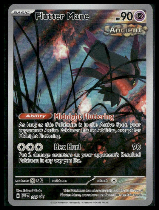 Flutter Mane #097 Temporal Forces ETB Promo NM