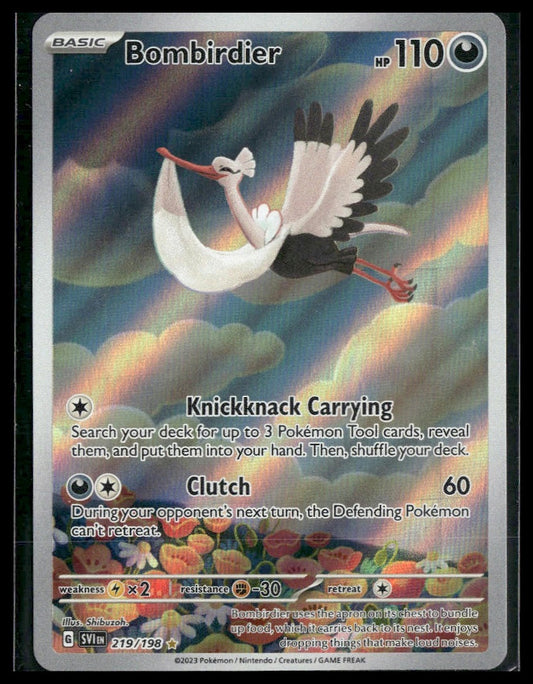 Bombirdier #219/198 Scarlet & Violet Base Set NM