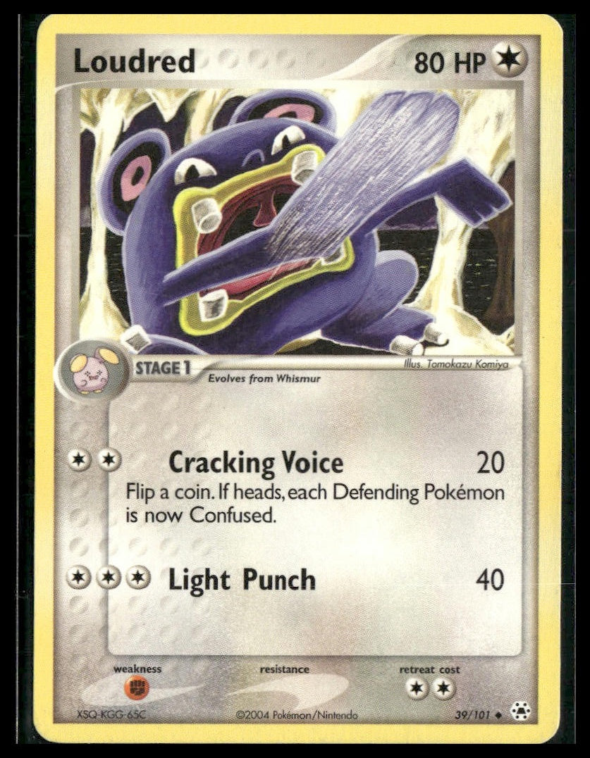 Loudred #39/101 Hidden Legends LP