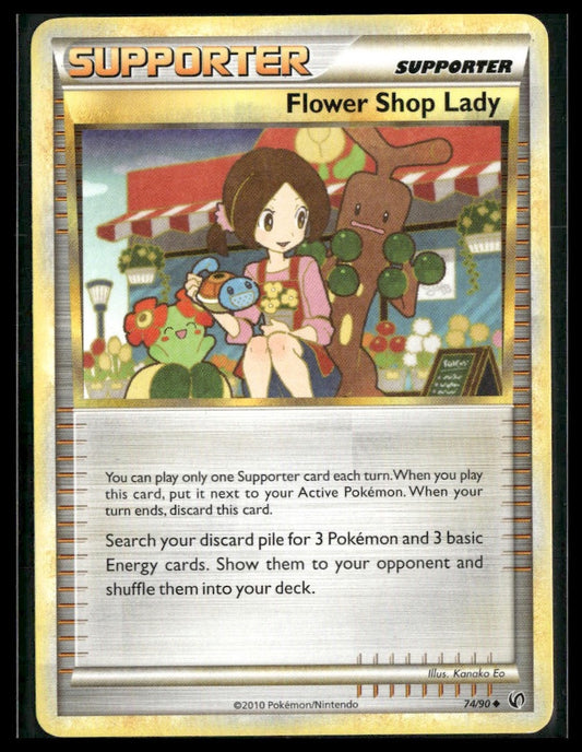 Flower Shop Lady #74/90 Undaunted LP