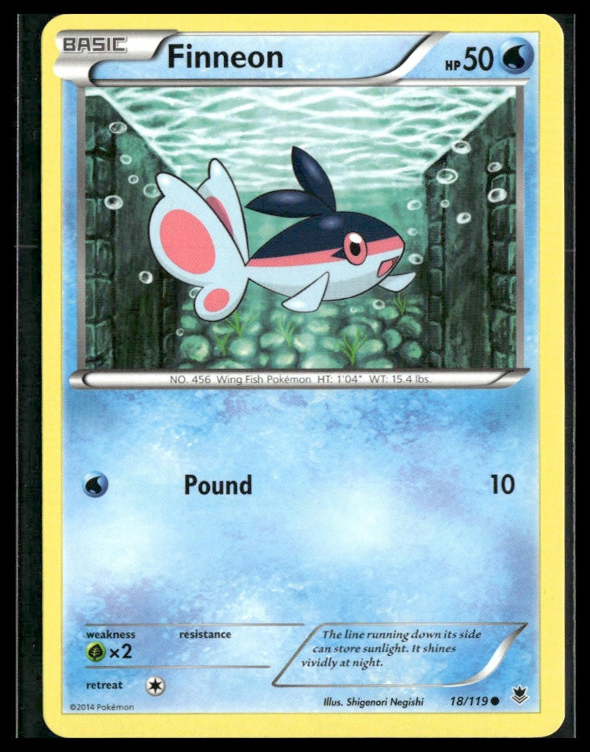 Finneon #18/119 XY - Phantom Forces VLP