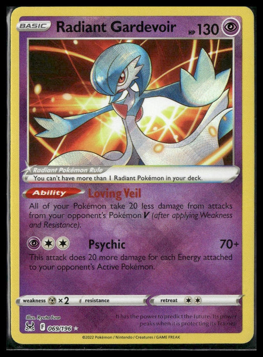 Radiant Gardevoir #069/196 Lost Origin NM
