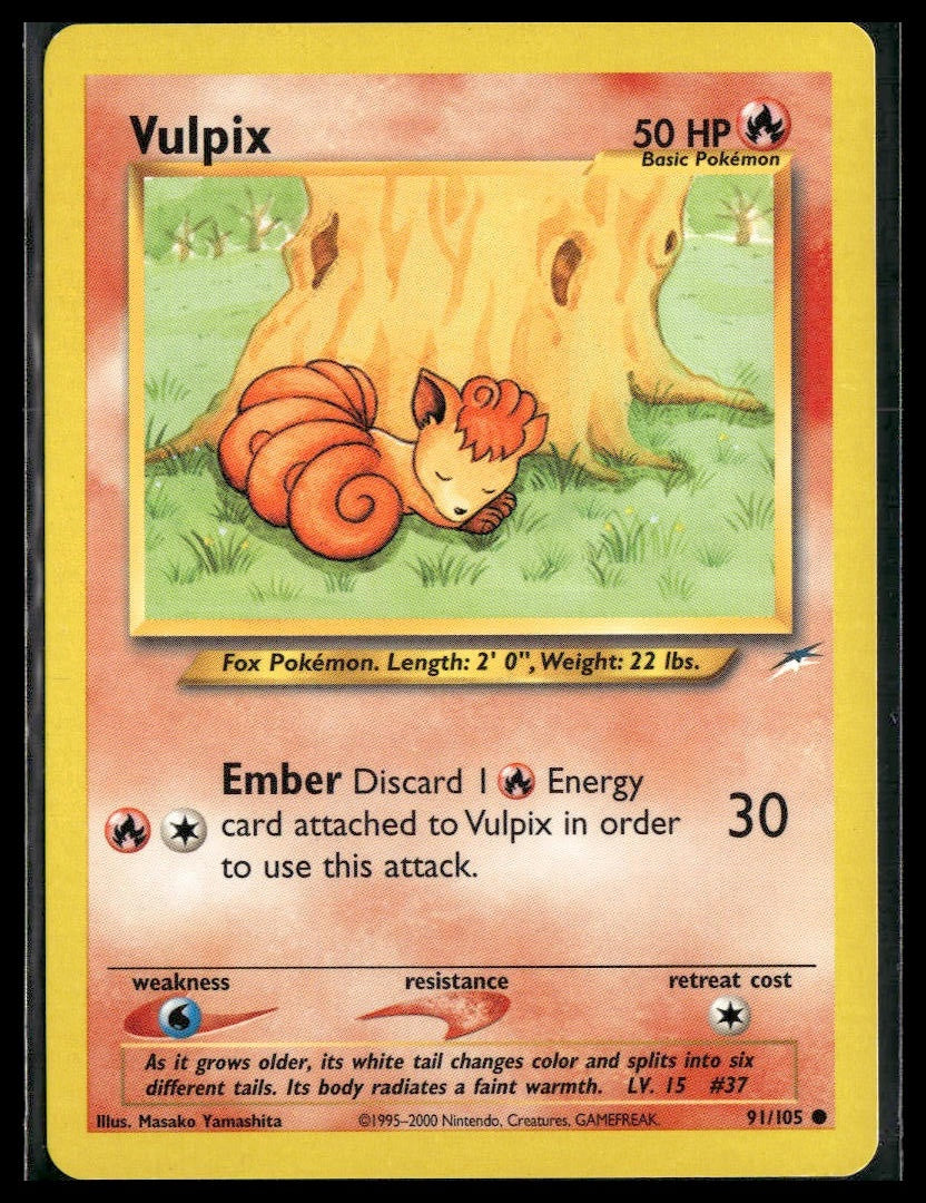 Vulpix #091/105 Neo Destiny LP