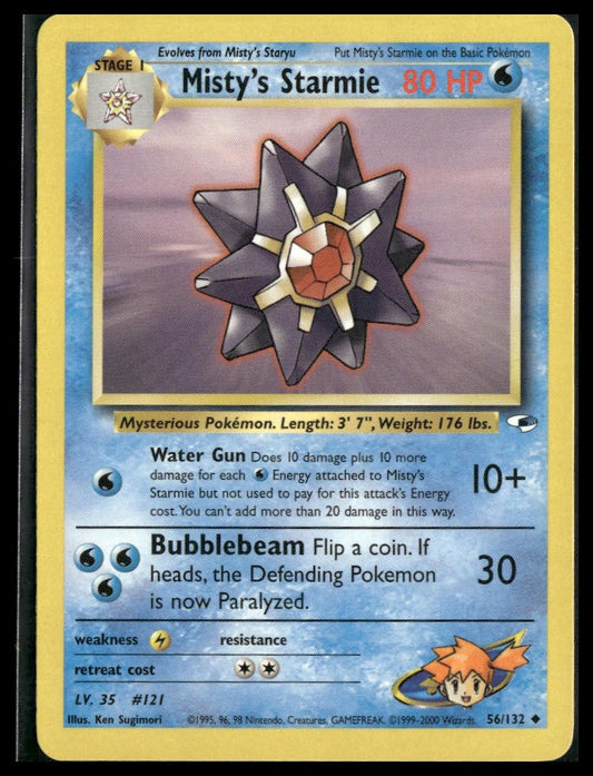 Misty's Starmie #056/132 Gym Heroes LP