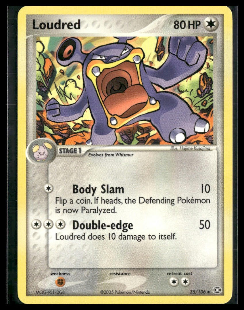 Loudred #35/106 Emerald LP