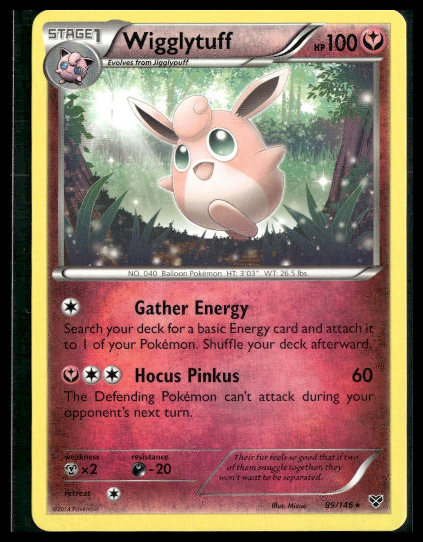 Wigglytuff #89/146 XY Base Set NM