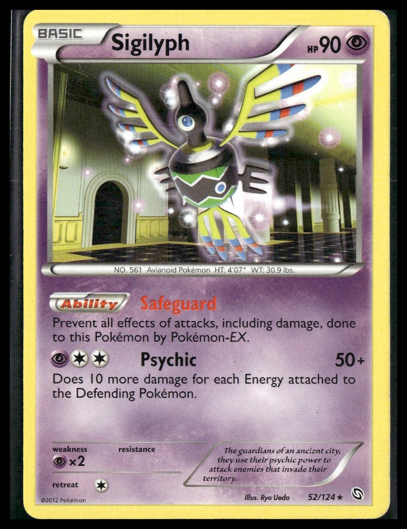 Sigilyph #52/124 Dragons Exalted MP