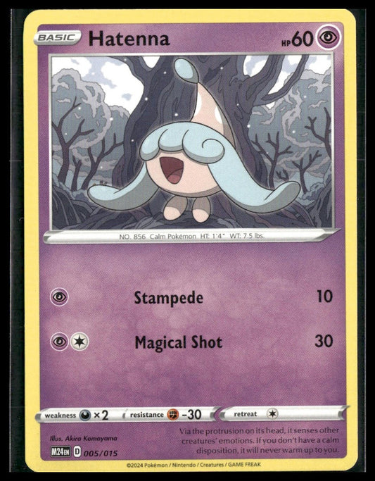 Hatenna #005/015 McDonald's Promos 2024 LP