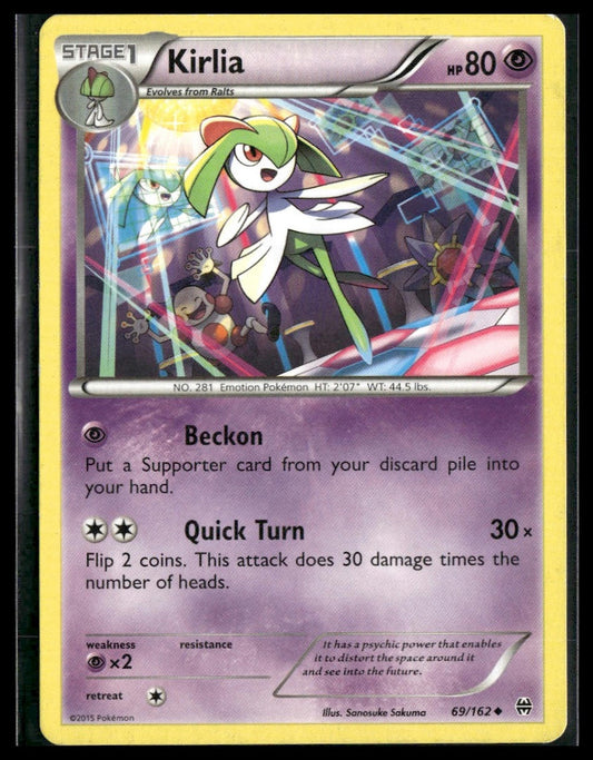 Kirlia #69/162 XY - BREAKthrough MP