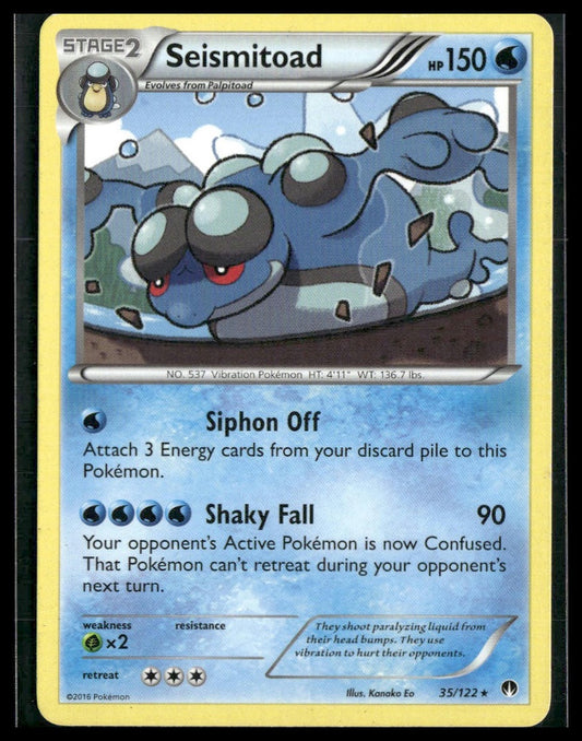 Seismitoad #35/122 XY - BREAKpoint MP