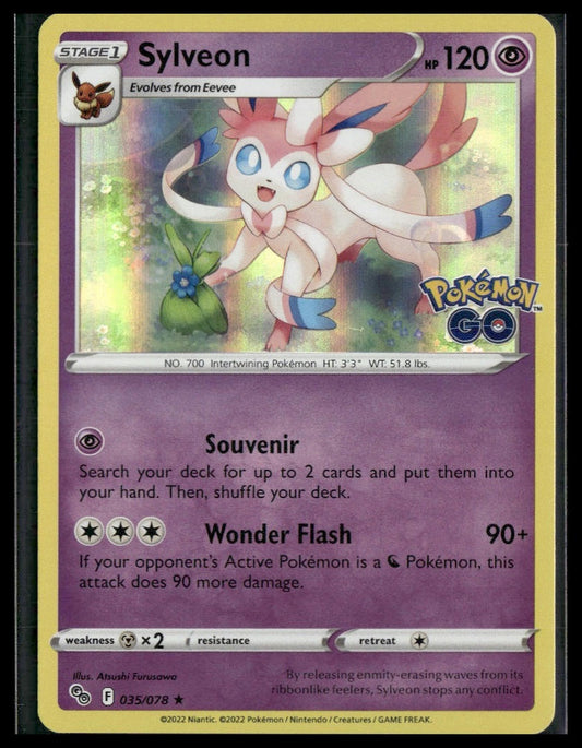 Sylveon #035/078 Pokemon GO NM