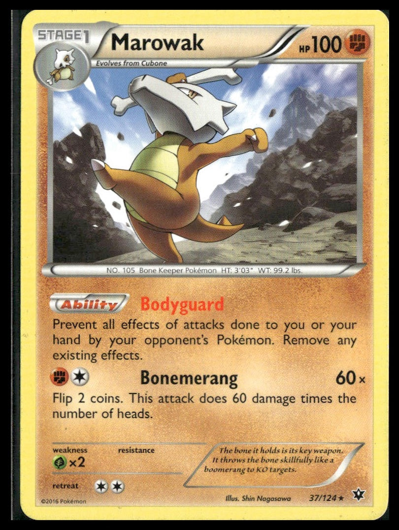 Marowak #37/124 XY - Fates Collide MP