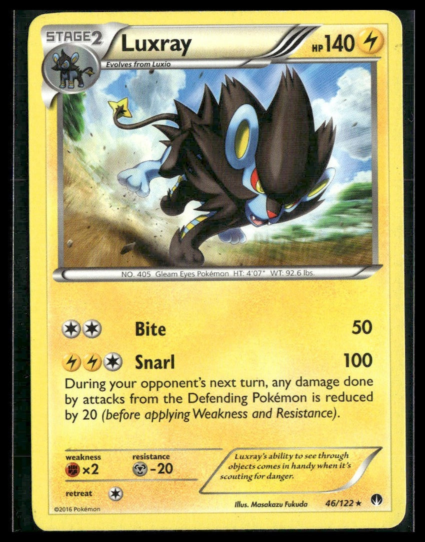 Luxray #46/122 XY - BREAKpoint MP