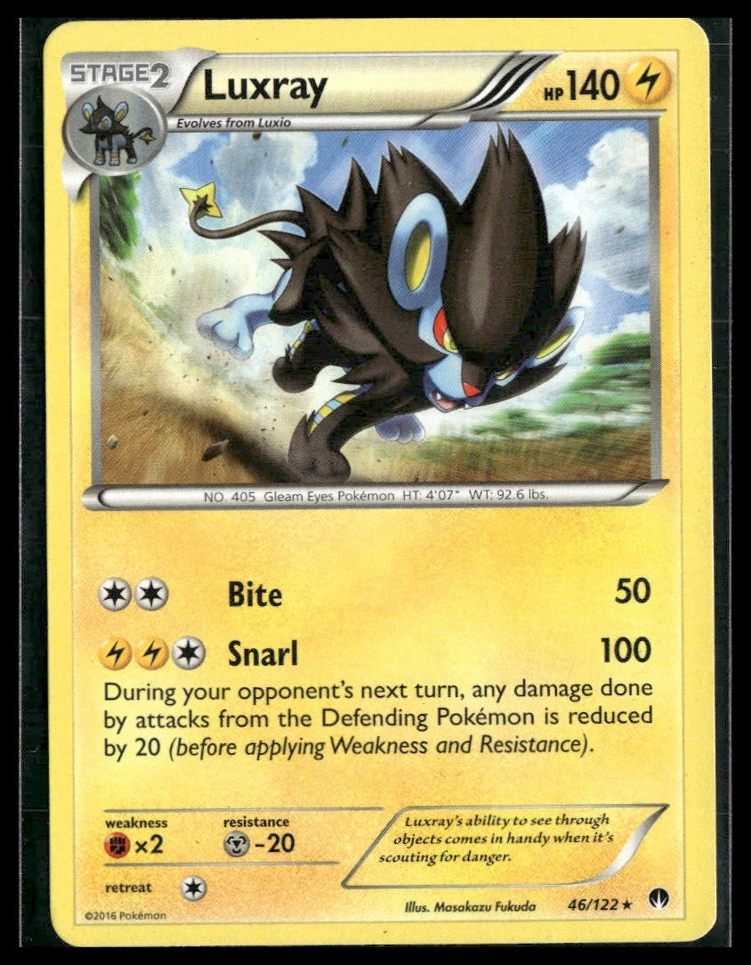 Luxray #46/122 XY - BREAKpoint MP