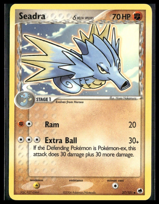Seadra #37/101 Dragon Frontiers LP