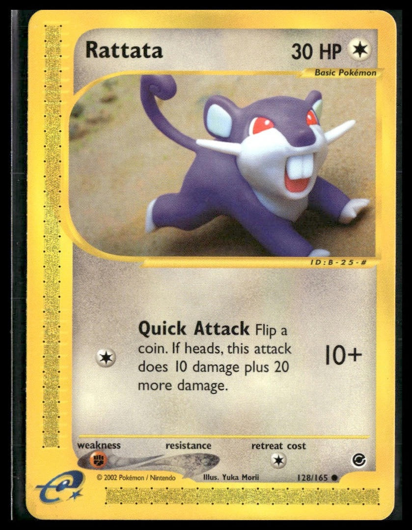 Rattata #128/165 Expedition VLP