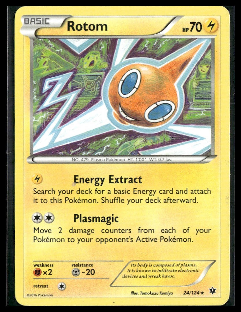 Rotom #24/124 Fates Collide LP