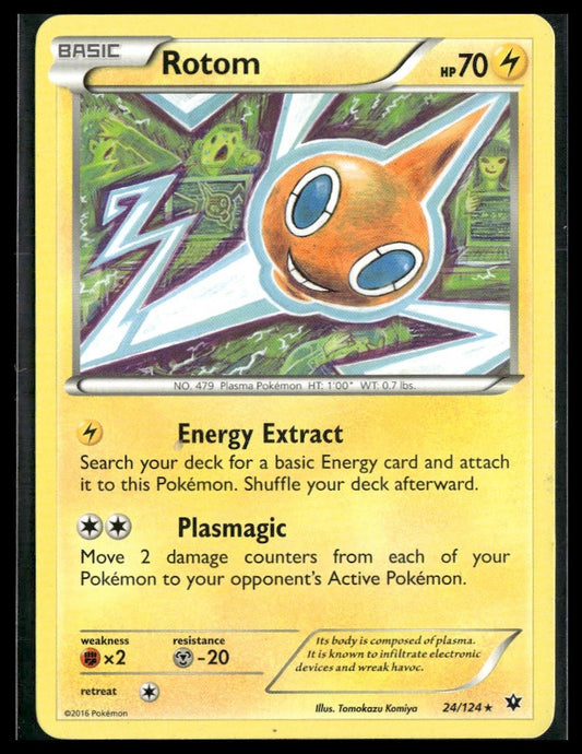 Rotom #24/124 Fates Collide LP