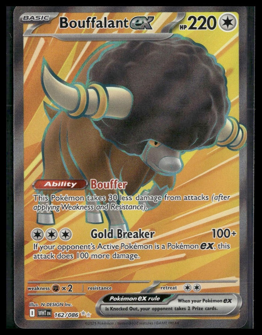 Bouffalant ex #162/086 White Flare VLP