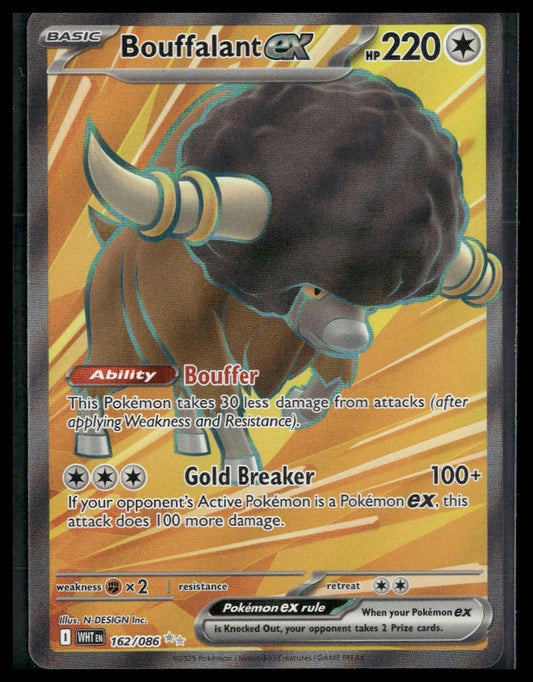 Bouffalant ex #162/086 White Flare VLP