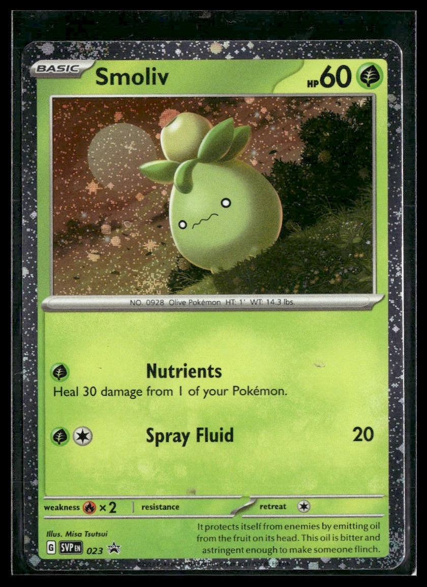 Smoliv #023 Cosmos Holo Scarlet & Violet Promo Cards VLP