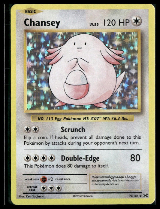 Chansey #70/108 Evolutions LP