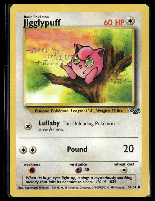 Jigglypuff #54/64 Jungle LP