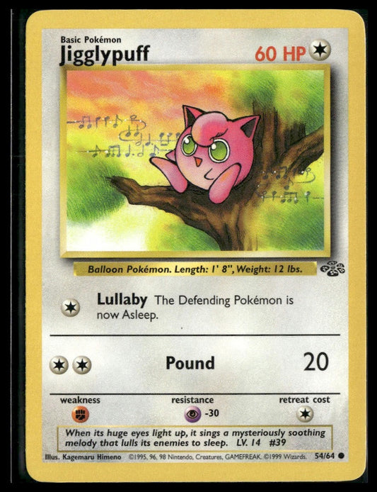 Jigglypuff #54/64 Jungle VLP