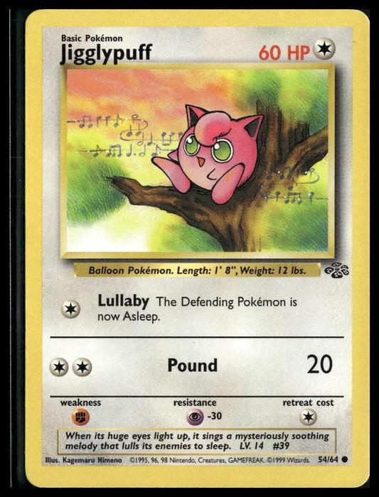 Jigglypuff #54/64 Jungle NM