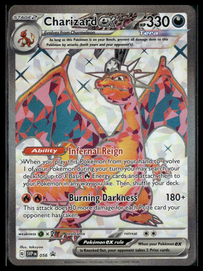 Charizard ex #056 Scarlet & Violet Promo Cards NM