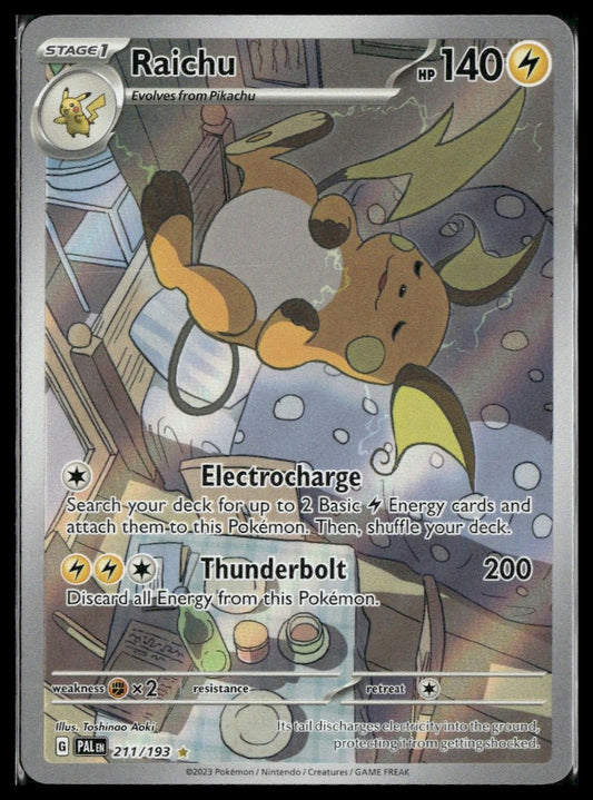 Raichu #211/193 Paldea Evolved NM