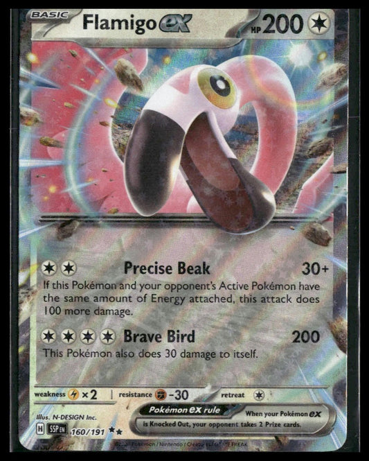 Flamigo ex #160/191 Surging Sparks NM
