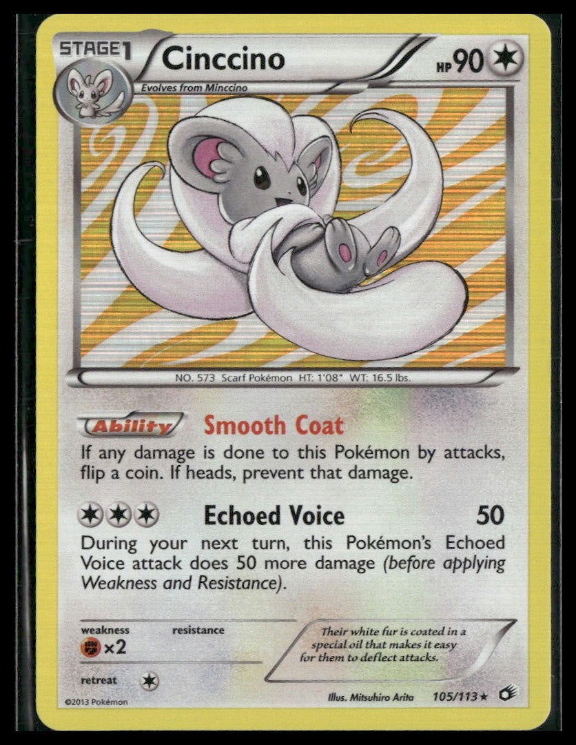 Cinccino #105/113 Legendary Treasures LP