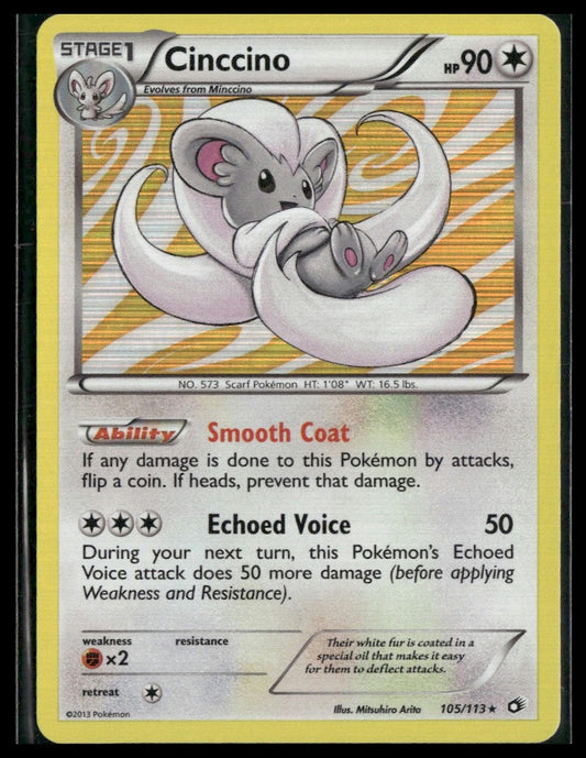 Cinccino #105/113 Legendary Treasures LP