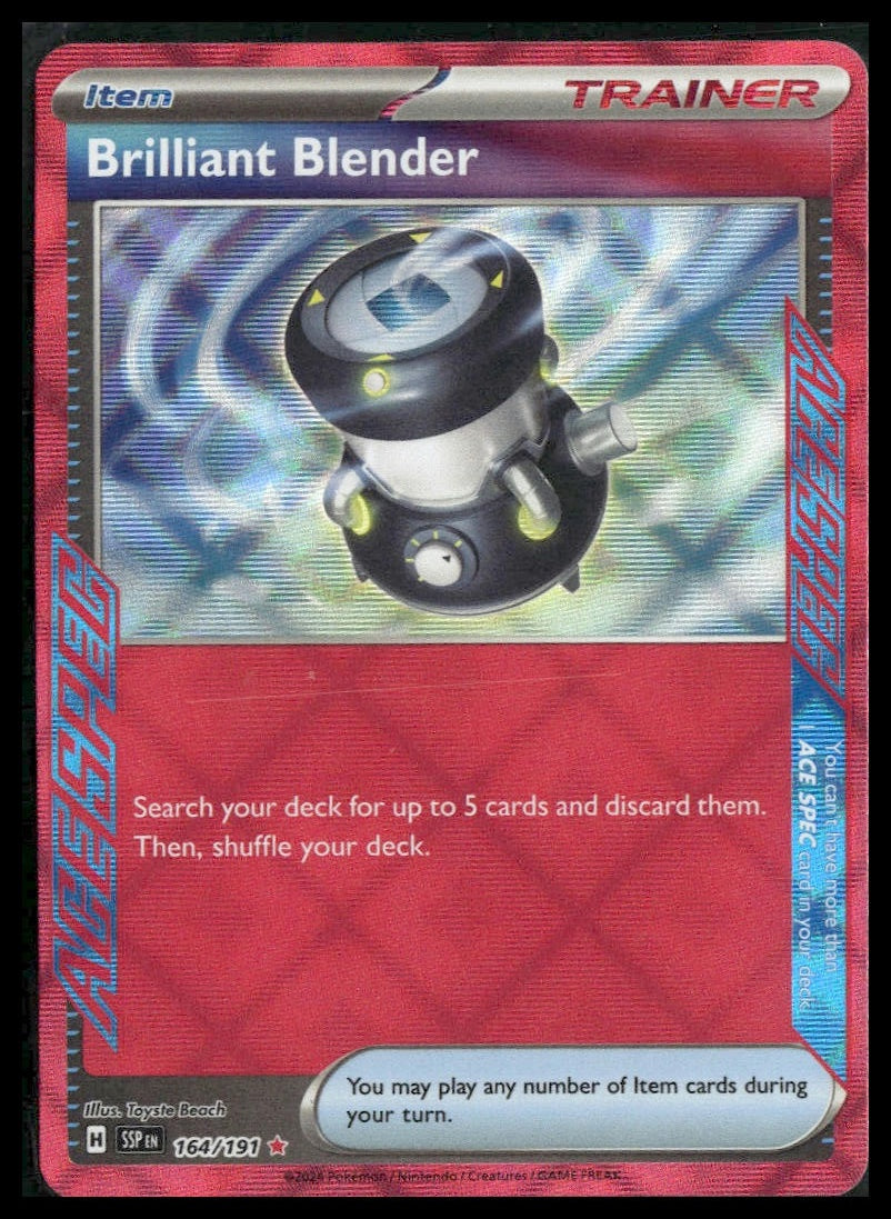 Brilliant Blender #164/191 Surging Sparks NM