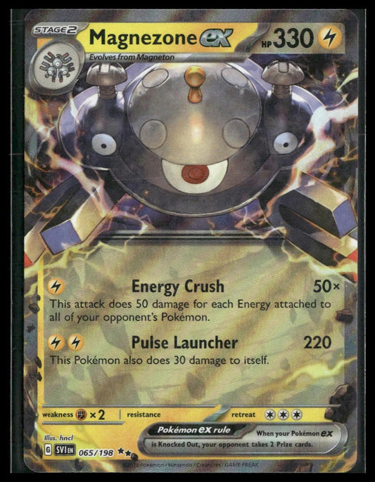 Magnezone ex #065/198 Scarlet & Violet Base Set NM
