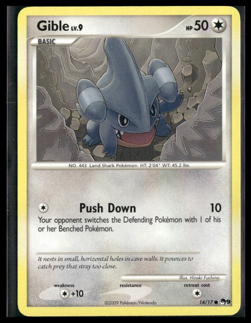 Gible #014/017 POP Series 9 MP