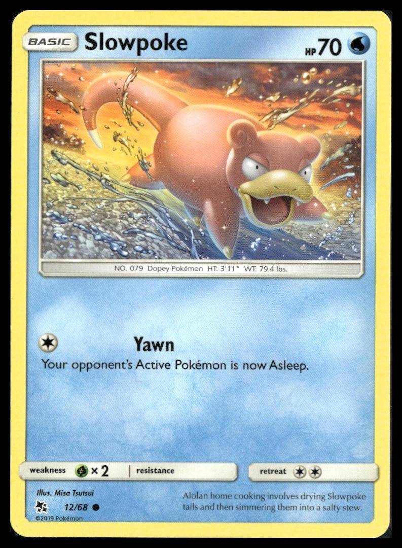 Slowpoke #12/68 Hidden Fates VLP