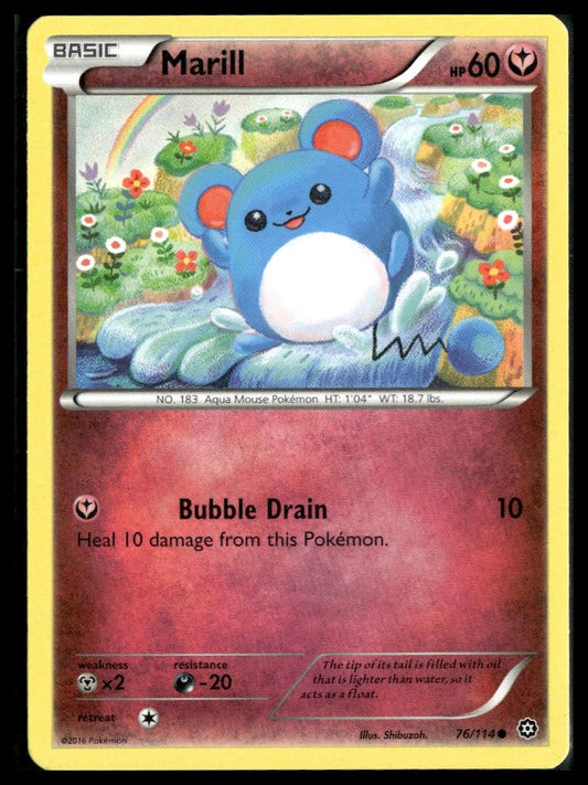 Marill #76/114 Shibuzoh. XY - Steam Siege LP