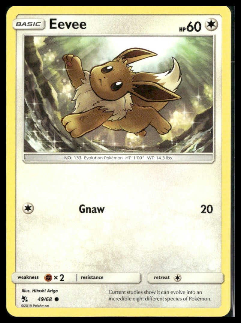 Eevee #49/68 Hidden Fates LP