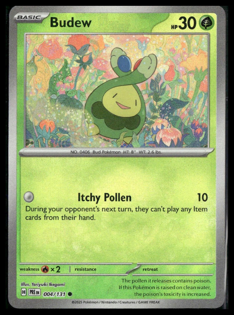Budew (Poke Ball) #004/131 Prismatic Evolutions NM