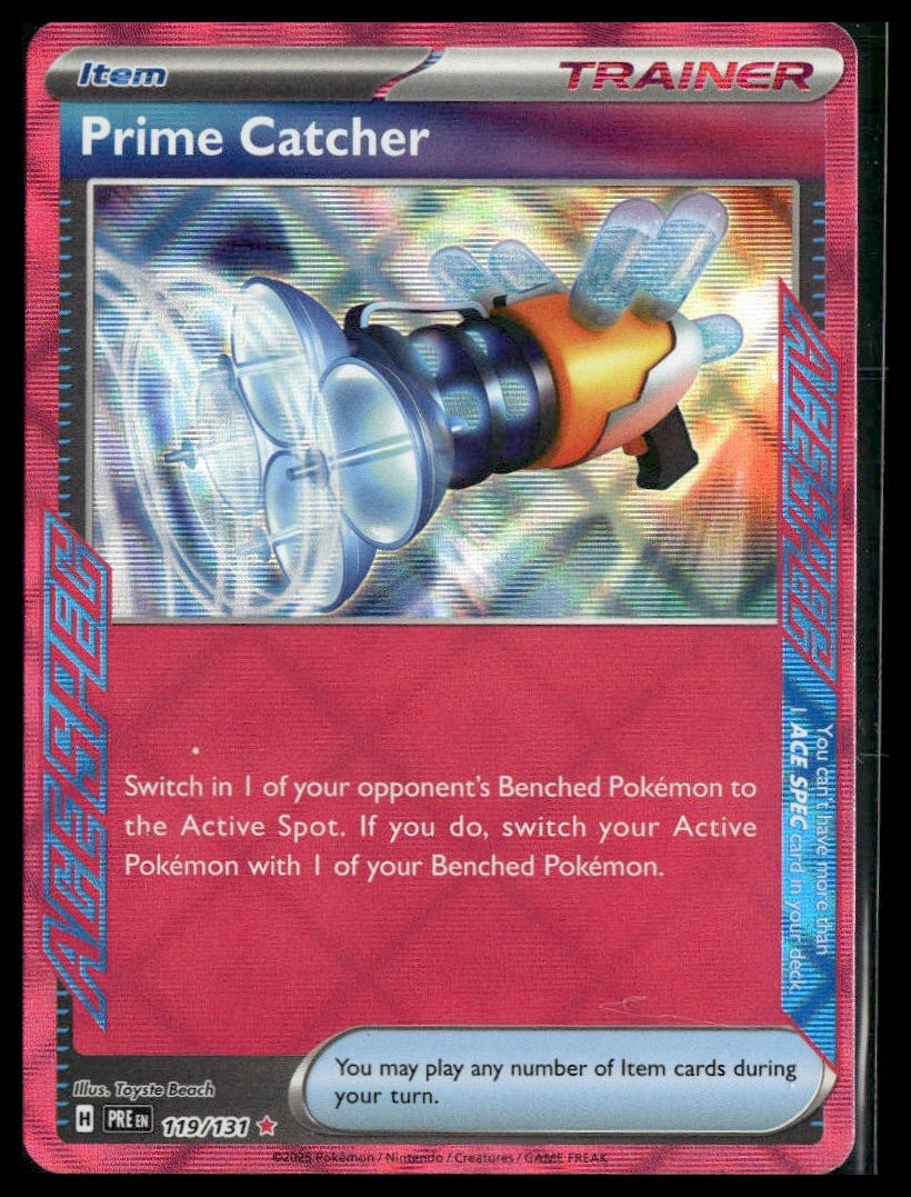 Prime Catcher #119/131 Prismatic Evolutions NM